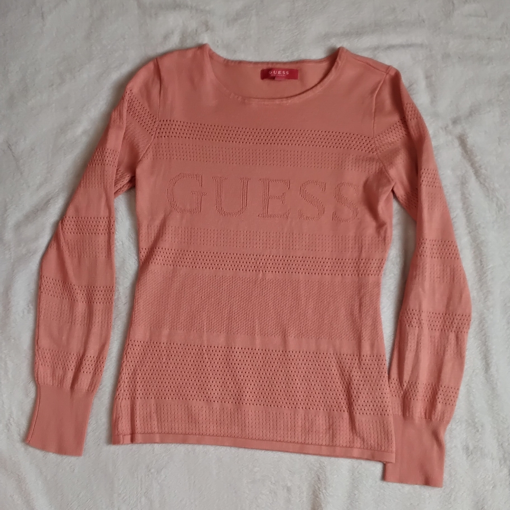 Guess Pink Knit Sweater